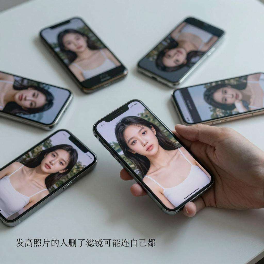 发高P照片的人删了滤镜可能连自己都不认识自己第一张图