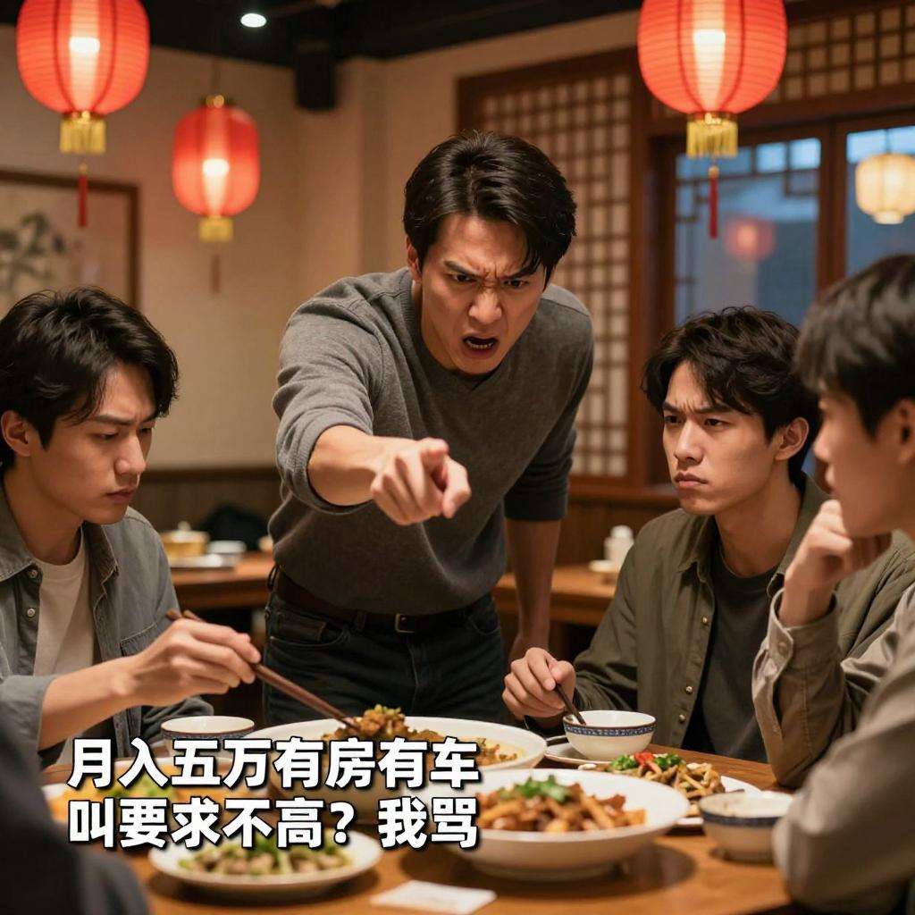 月入五万有房有车叫要求不高？我骂完朋友后自己也想通了第一张图