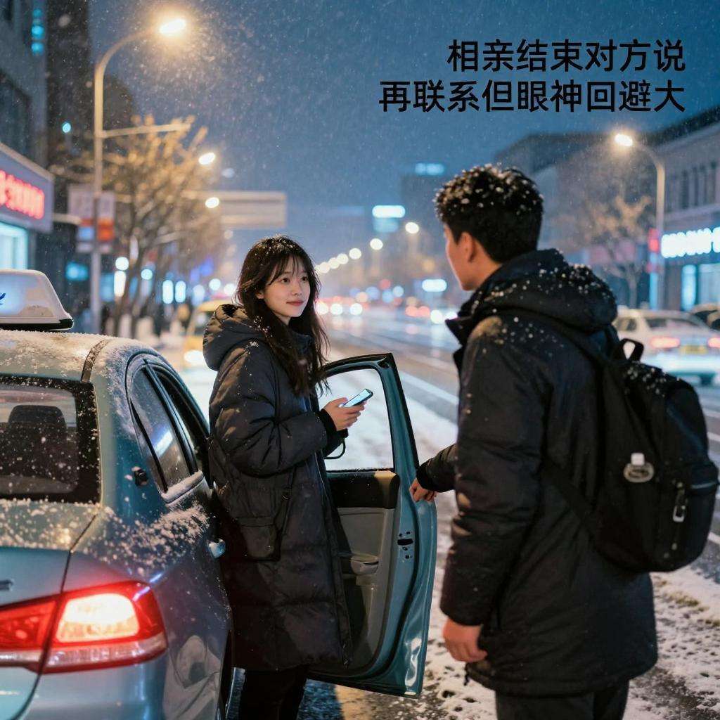 相亲结束对方说再联系但眼神回避大概率没戏，我花了3年才搞明白第一张图