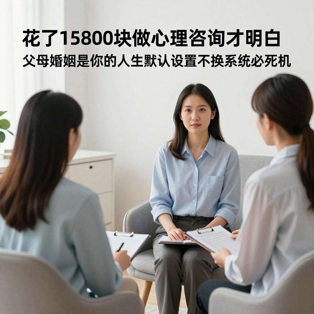 花了15800块做心理咨询才明白：父母婚姻是你的人生默认设置不换系统必死机第一张图