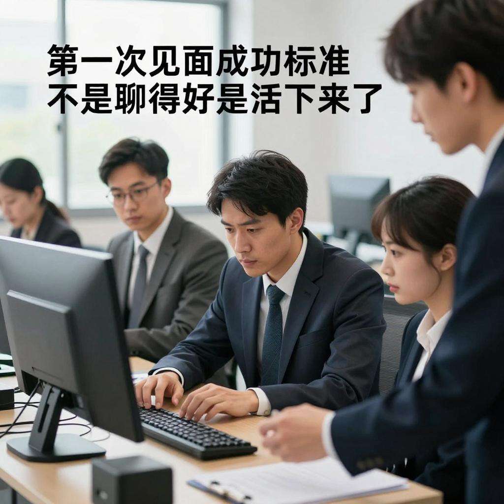 第一次见面成功标准不是聊得多好是活下来了第一张图