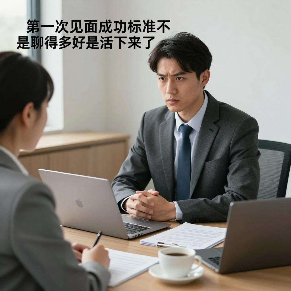 第一次见面成功标准不是聊得多好是活下来了第一张图
