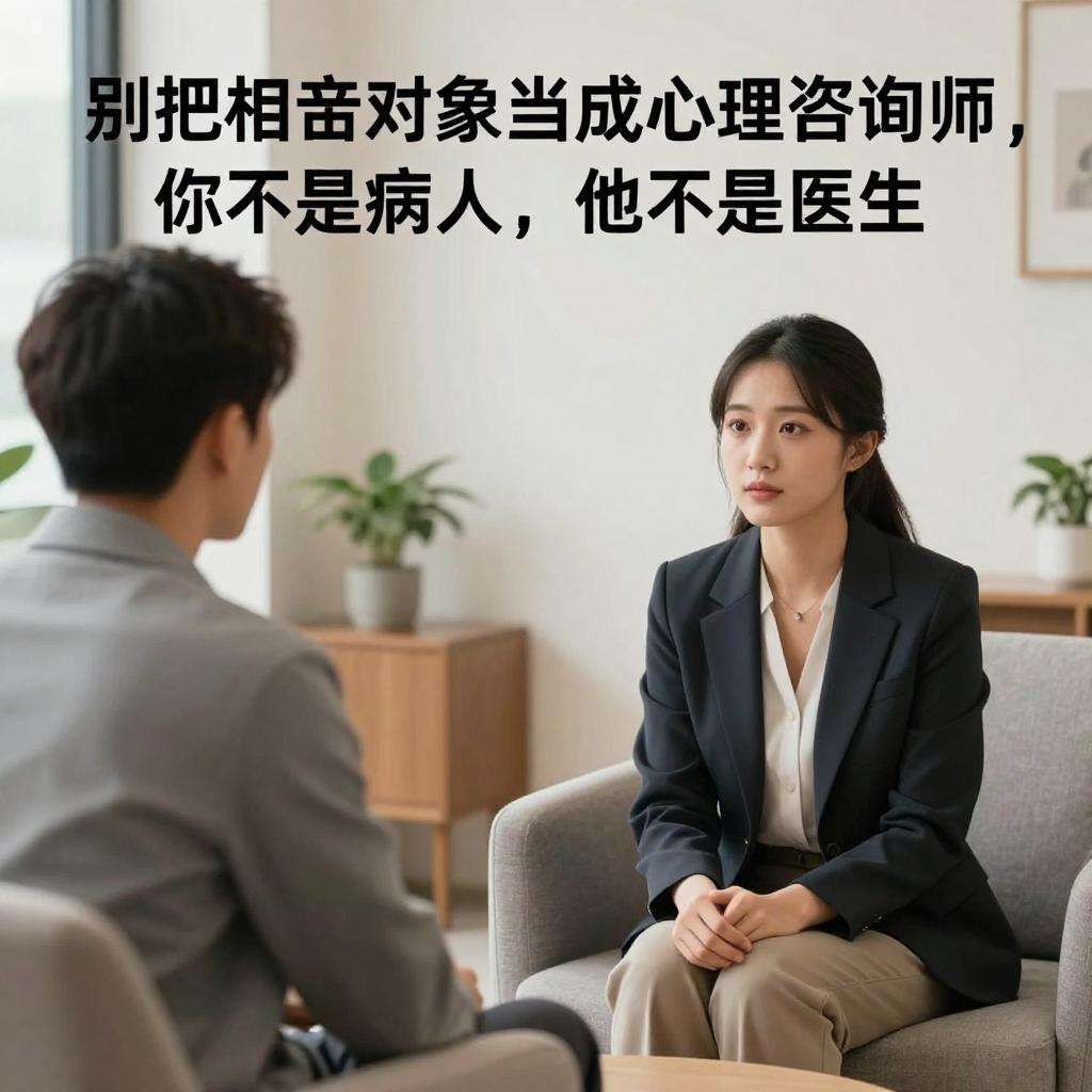 别把相亲对象当成心理咨询师你不是病人他不是医生第三张图