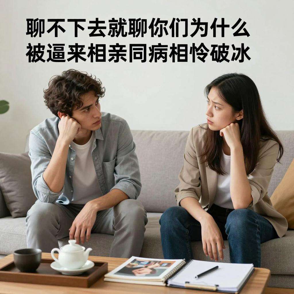 聊不下去就聊你们为什么被逼来相亲同病相怜破冰第一张图