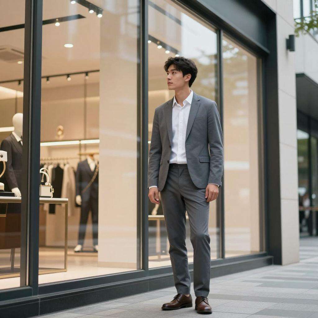 指着窗外说那家店好像不错要不要下次一起去第三张图