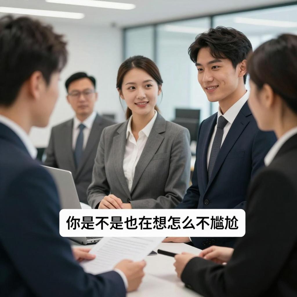 沉默时看着对方笑两秒说你是不是也在想怎么不尴尬第一张图