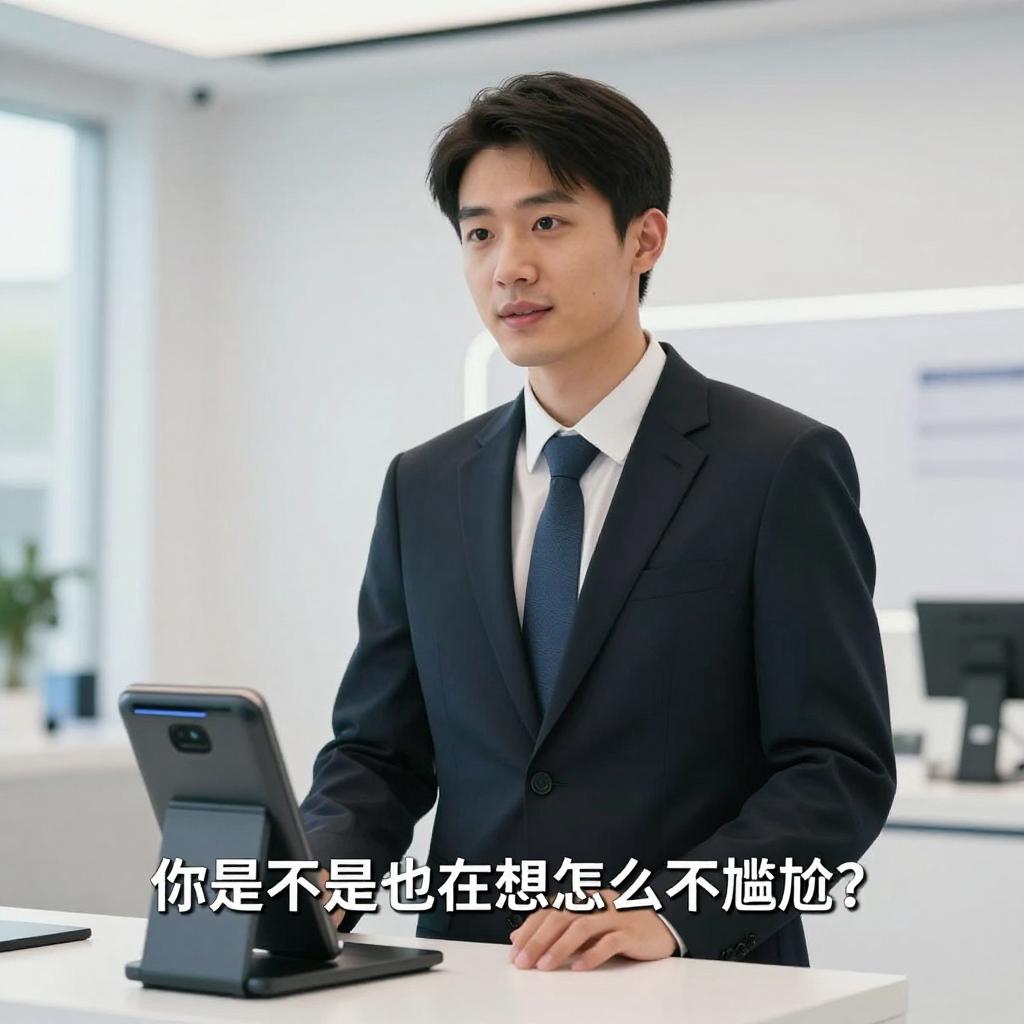 沉默时看着对方笑两秒说你是不是也在想怎么不尴尬第三张图