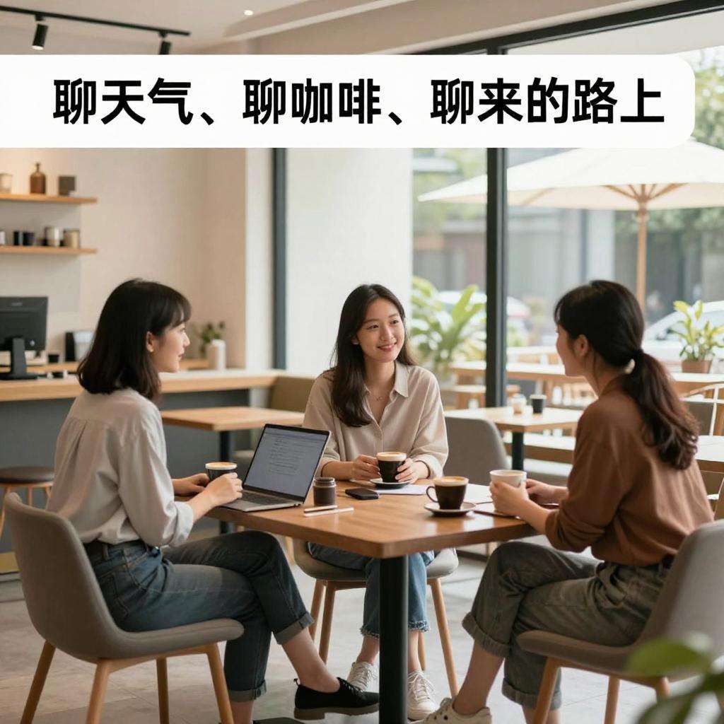聊天气聊咖啡聊来的路上三句话撑过前五分钟第三张图