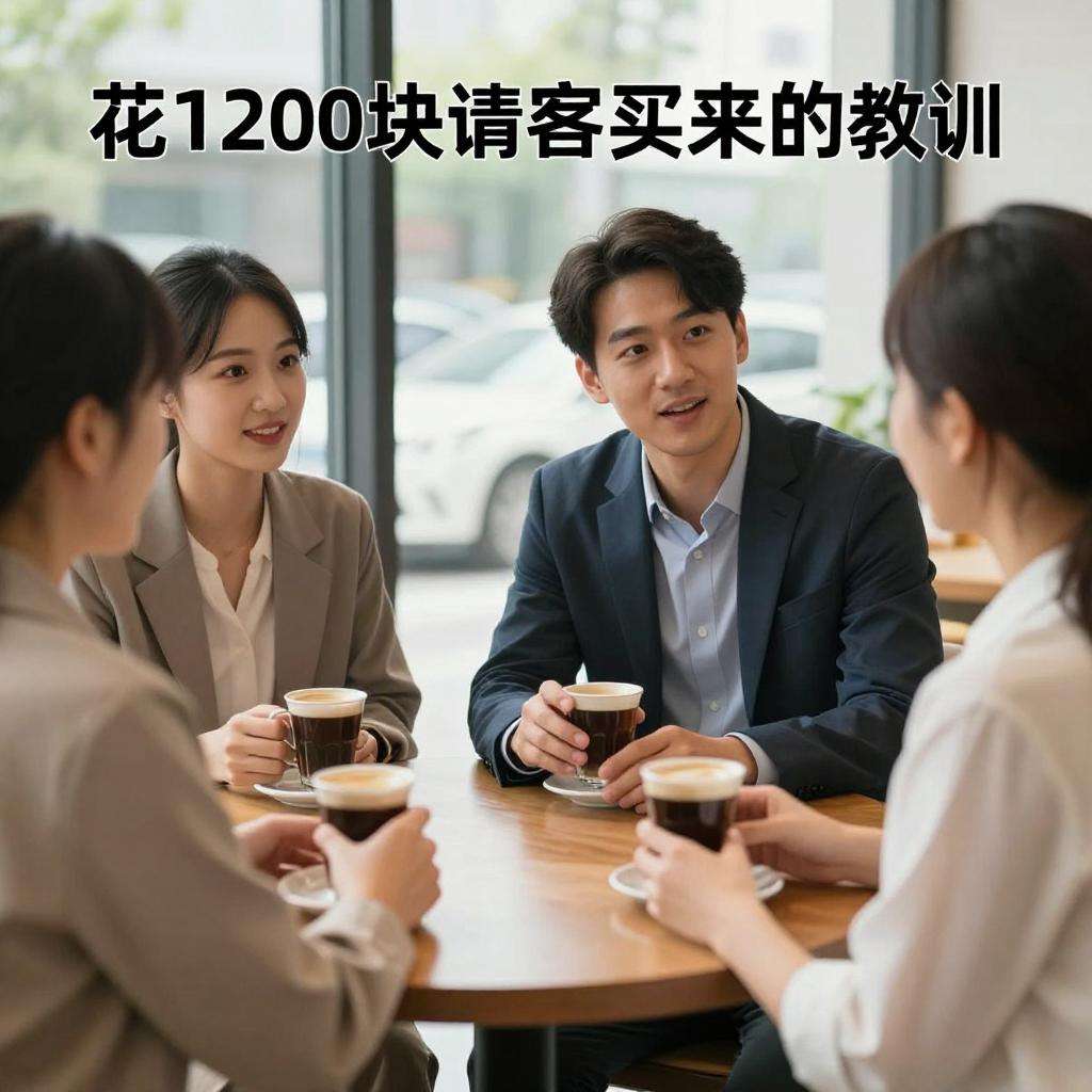 花1200块请客买来的教训：聊天气聊咖啡聊来的路上三句话撑过前五分钟第一张图