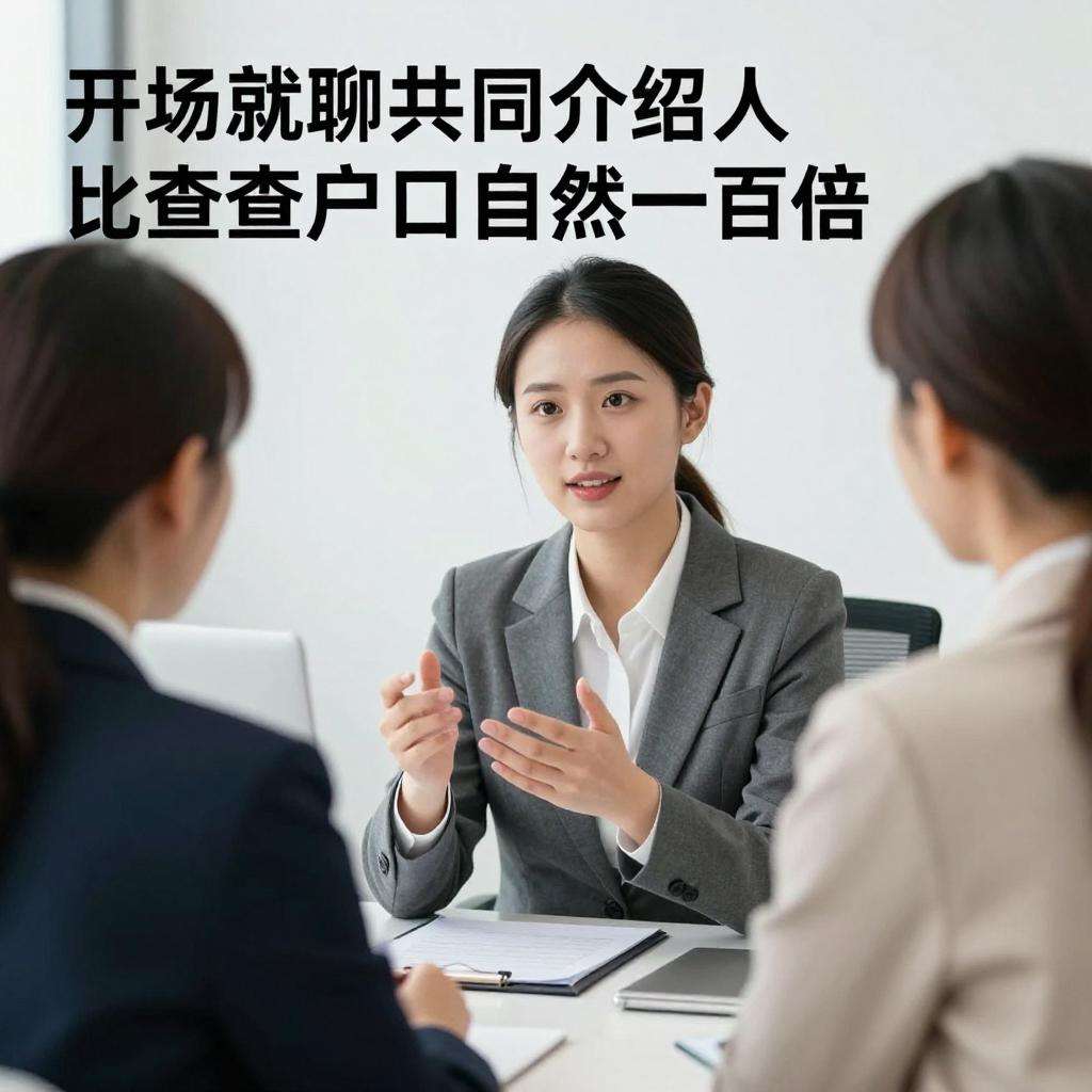 开场就聊共同介绍人比查户口自然一百倍第一张图