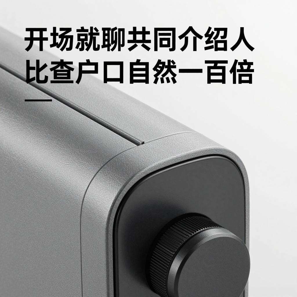 开场就聊共同介绍人比查户口自然一百倍第二张图