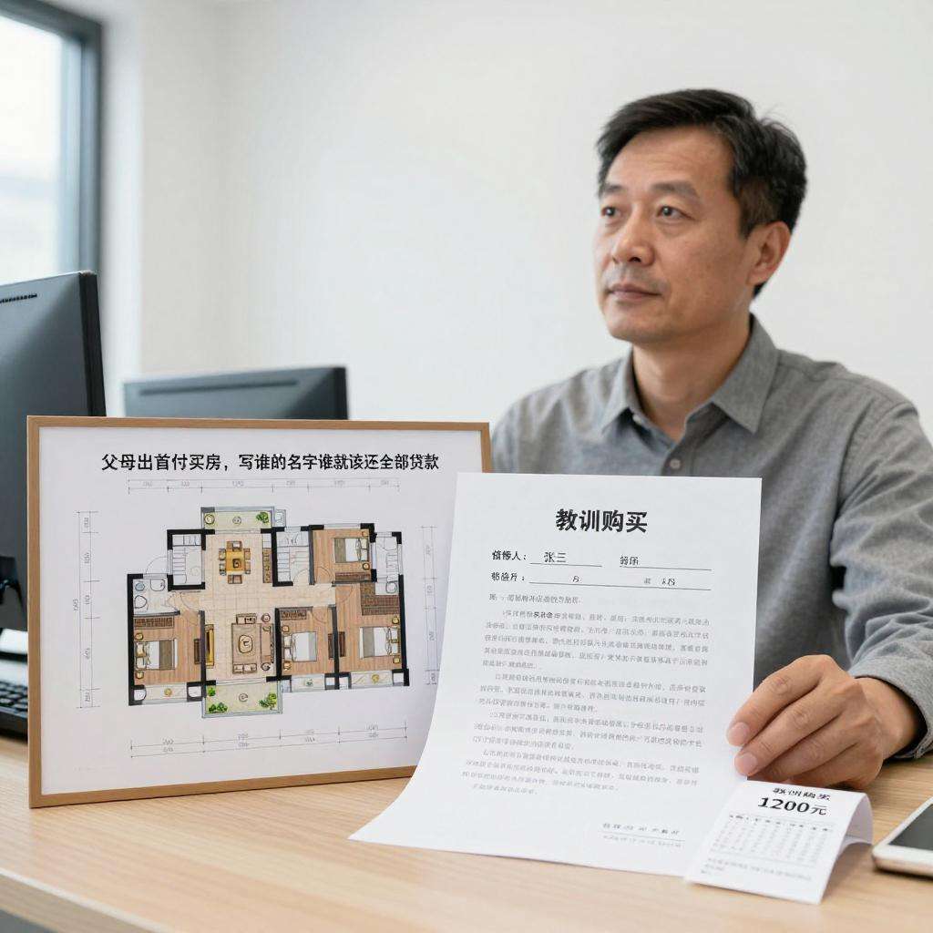 父母出首付房子写谁的名字谁就该还全部的贷？我花1200块买了个教训第三张图