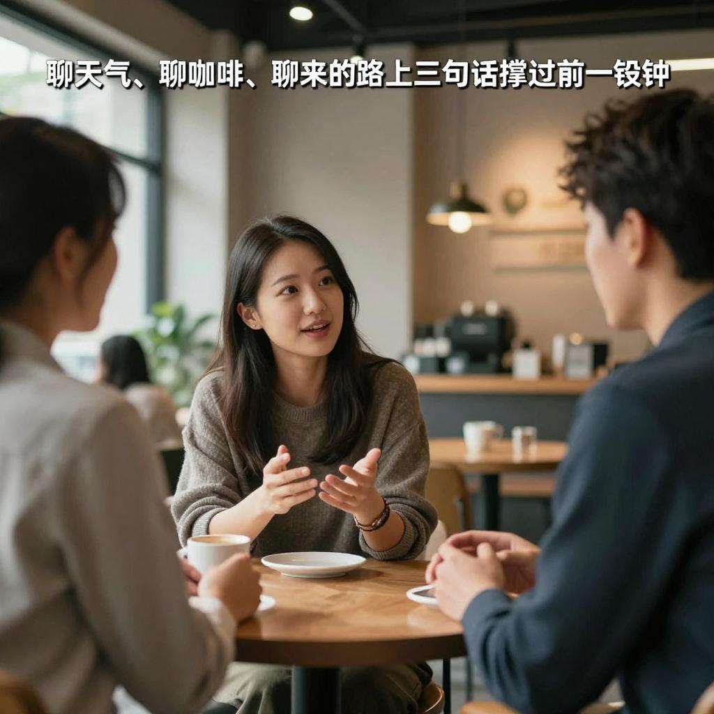 聊天气聊咖啡聊来的路上三句话撑过前五分钟第三张图