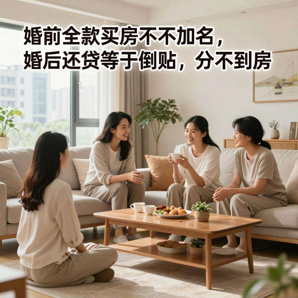 婚前全款买房不加名婚后还贷等于倒贴还分不到房，我闺蜜就是活例子第三张图