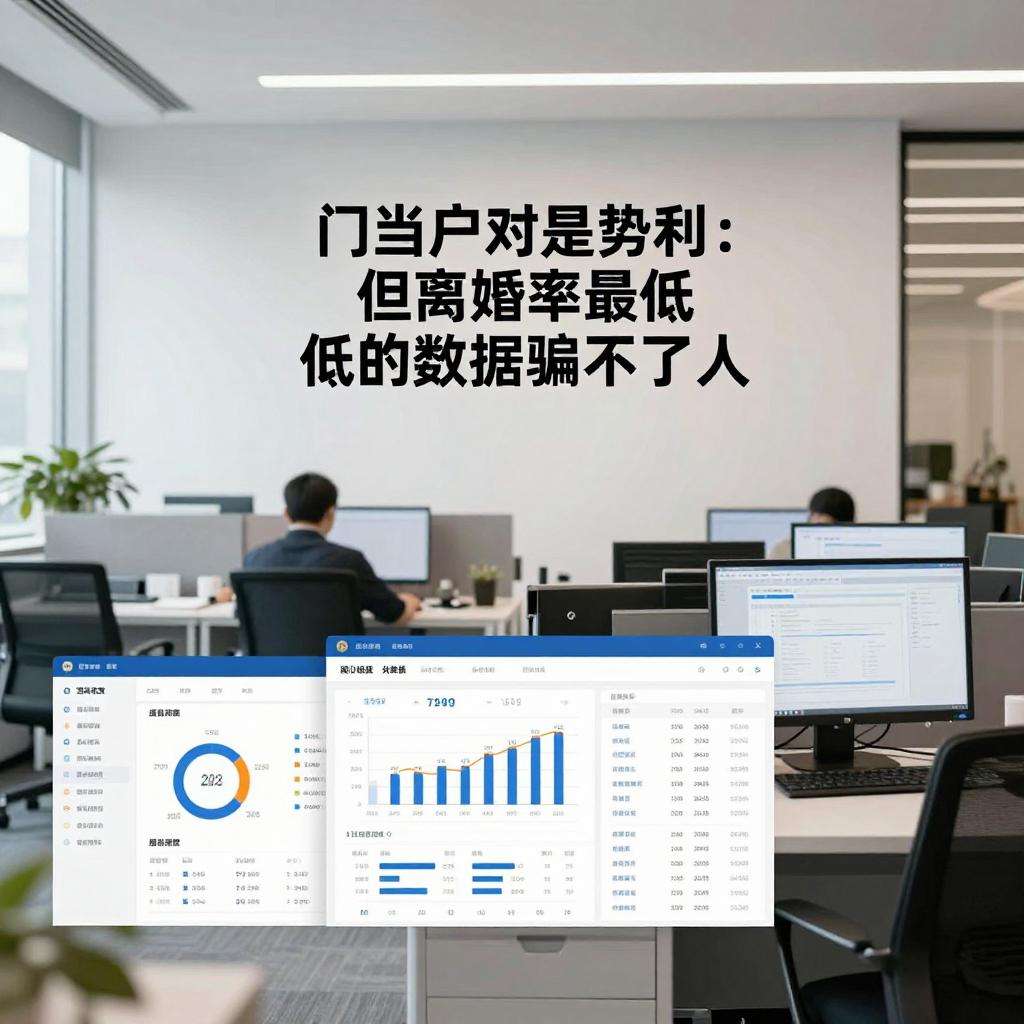 门当户对是势利但离婚率最低的数据骗不了人第三张图