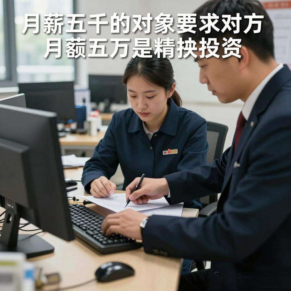 月薪五千的对象要求对方月薪五万是精准扶贫第一张图
