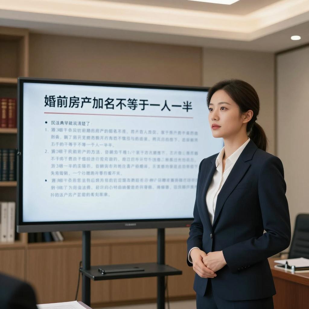 婚前房产加名不等于一人一半民法典早就说清楚了第三张图