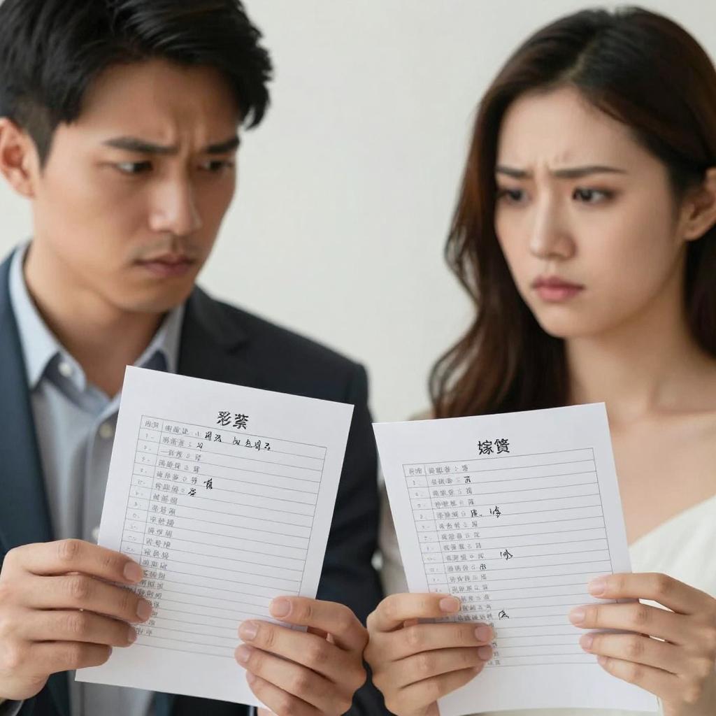 一场婚礼前后的拉锯战：男方讨价还价彩礼女方计较嫁妆这场婚姻已经输了第二张图