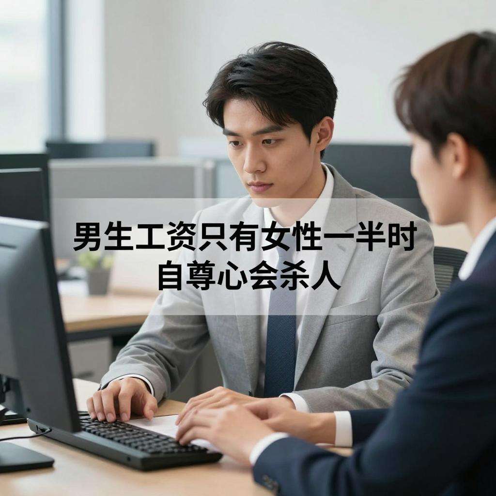 男生工资只有女生一半的时候自尊心会杀人第一张图