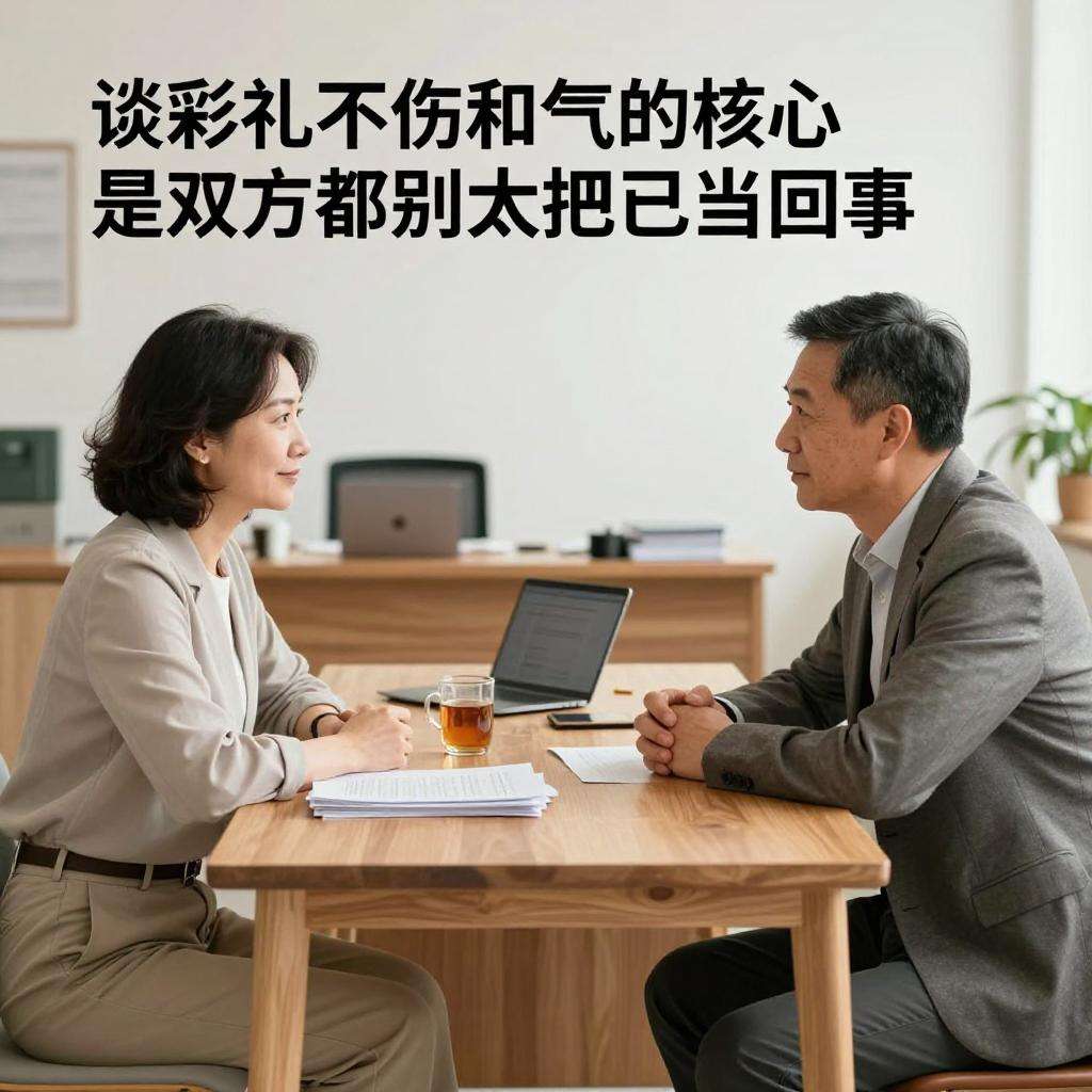 谈彩礼不伤和气的核心是双方都别太把自己当回事第一张图