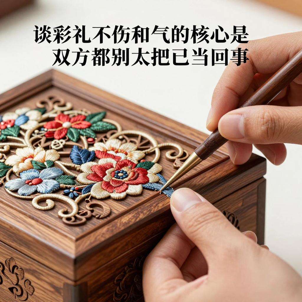 谈彩礼不伤和气的核心是双方都别太把自己当回事第二张图