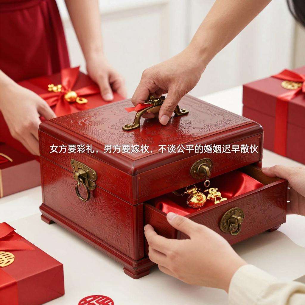 女方要彩礼男方要嫁妆不谈公平的婚姻迟早散伙第二张图
