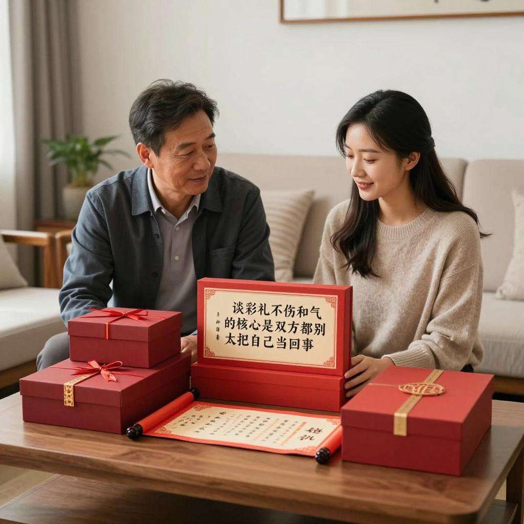 谈彩礼不伤和气的核心是双方都别太把自己当回事第三张图
