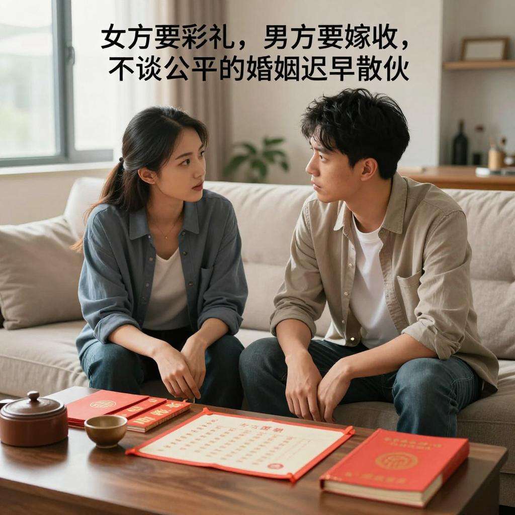 女方要彩礼男方要嫁妆不谈公平的婚姻迟早散伙第三张图