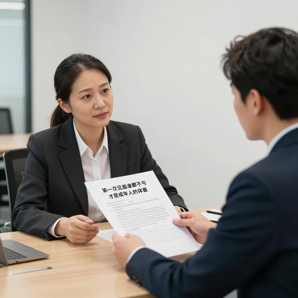 第一次见面谁都不亏才是成年人的体面第三张图