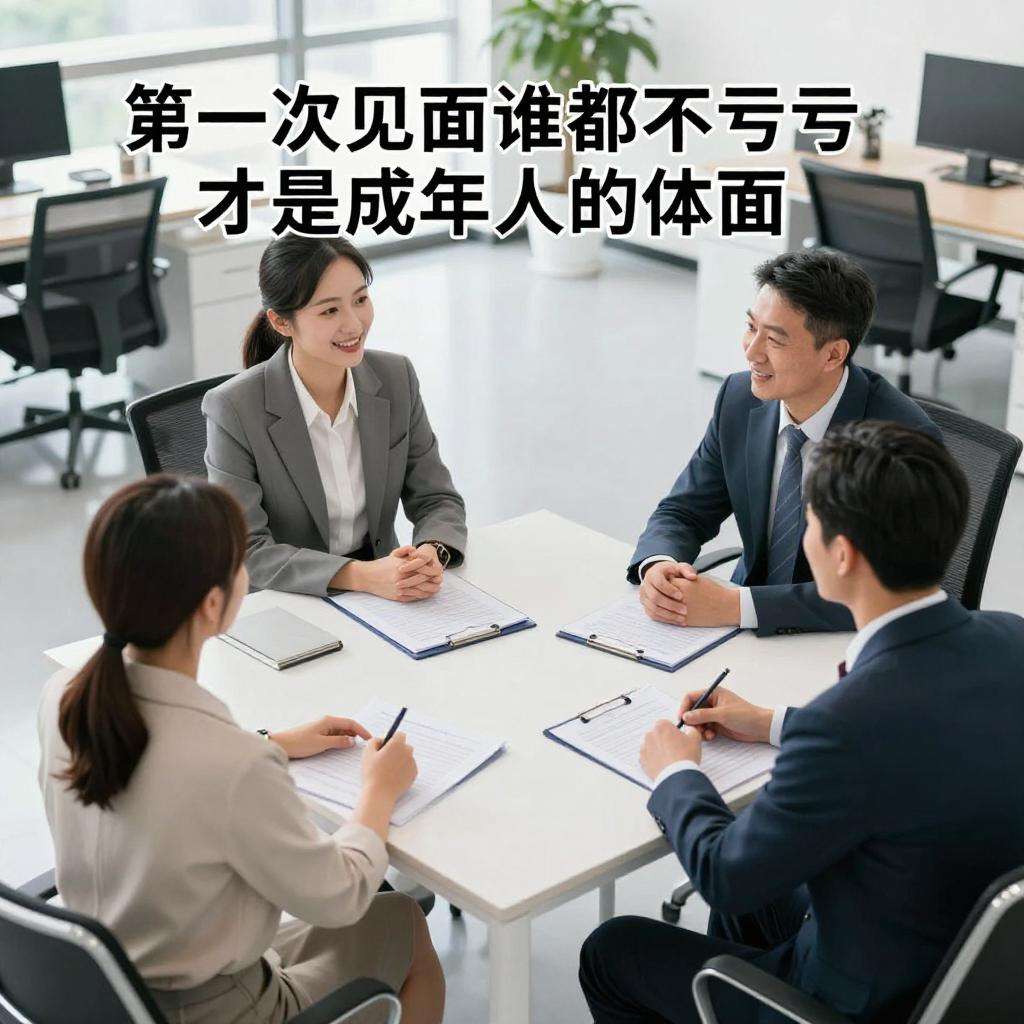 第一次见面谁都不亏才是成年人的体面第三张图