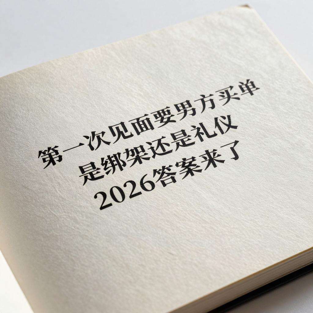 第一次见面非要男方买单是绑架还是礼仪？2026答案来了第二张图