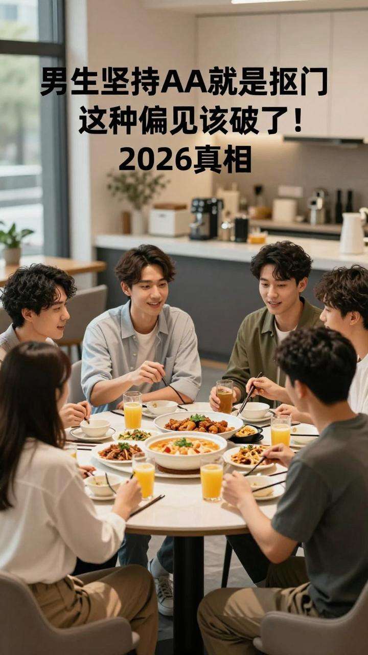 男生坚持AA就是抠门这种偏见该破了！2026真相第一张图