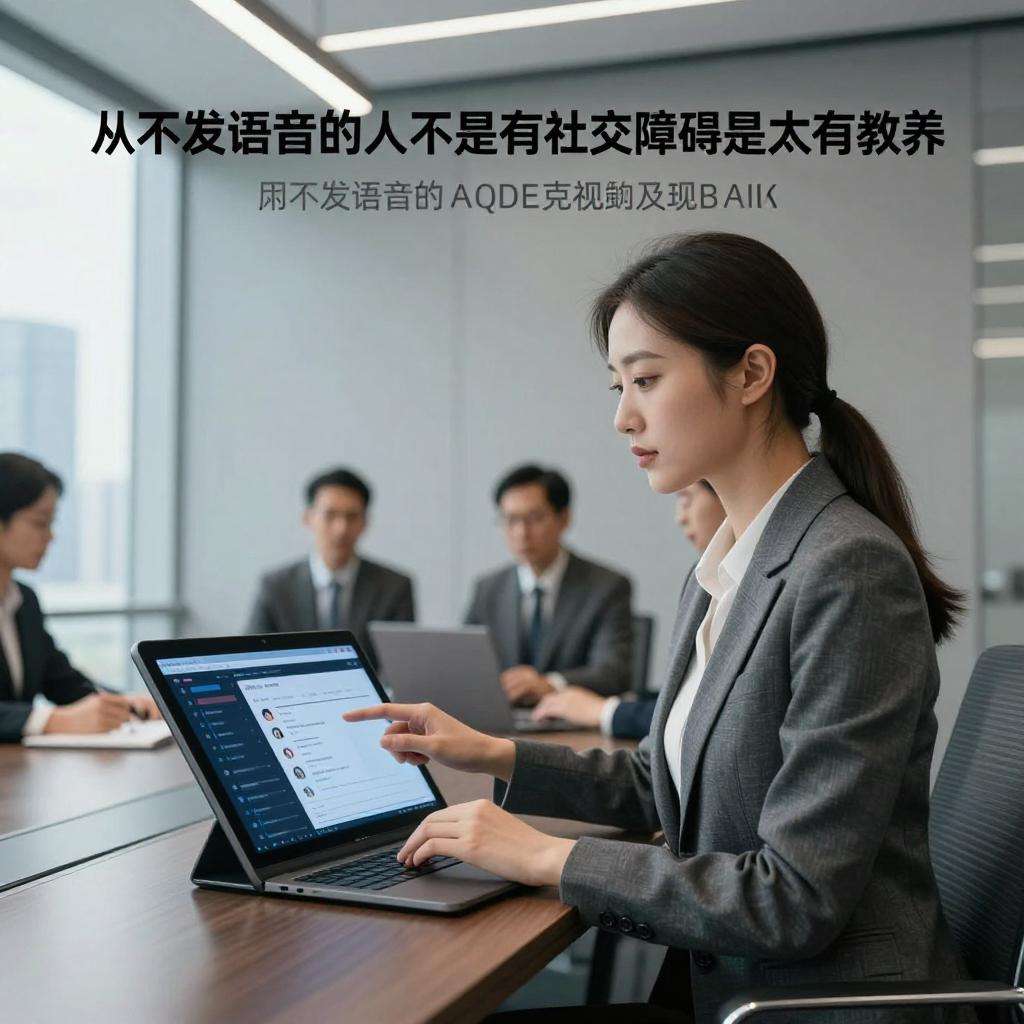 从不发语音的人不是有社交障碍是太有教养第三张图