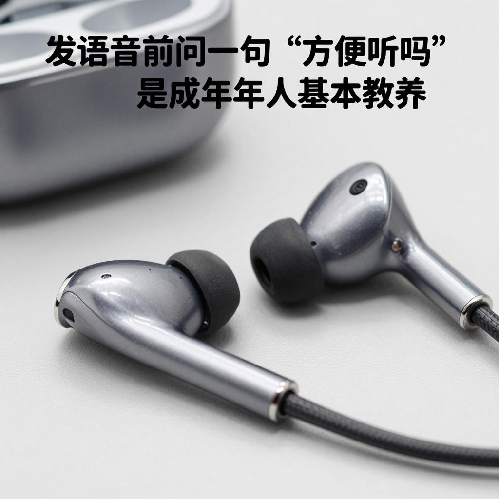 发语音前问一句方便听吗是成年人的基本教养第二张图