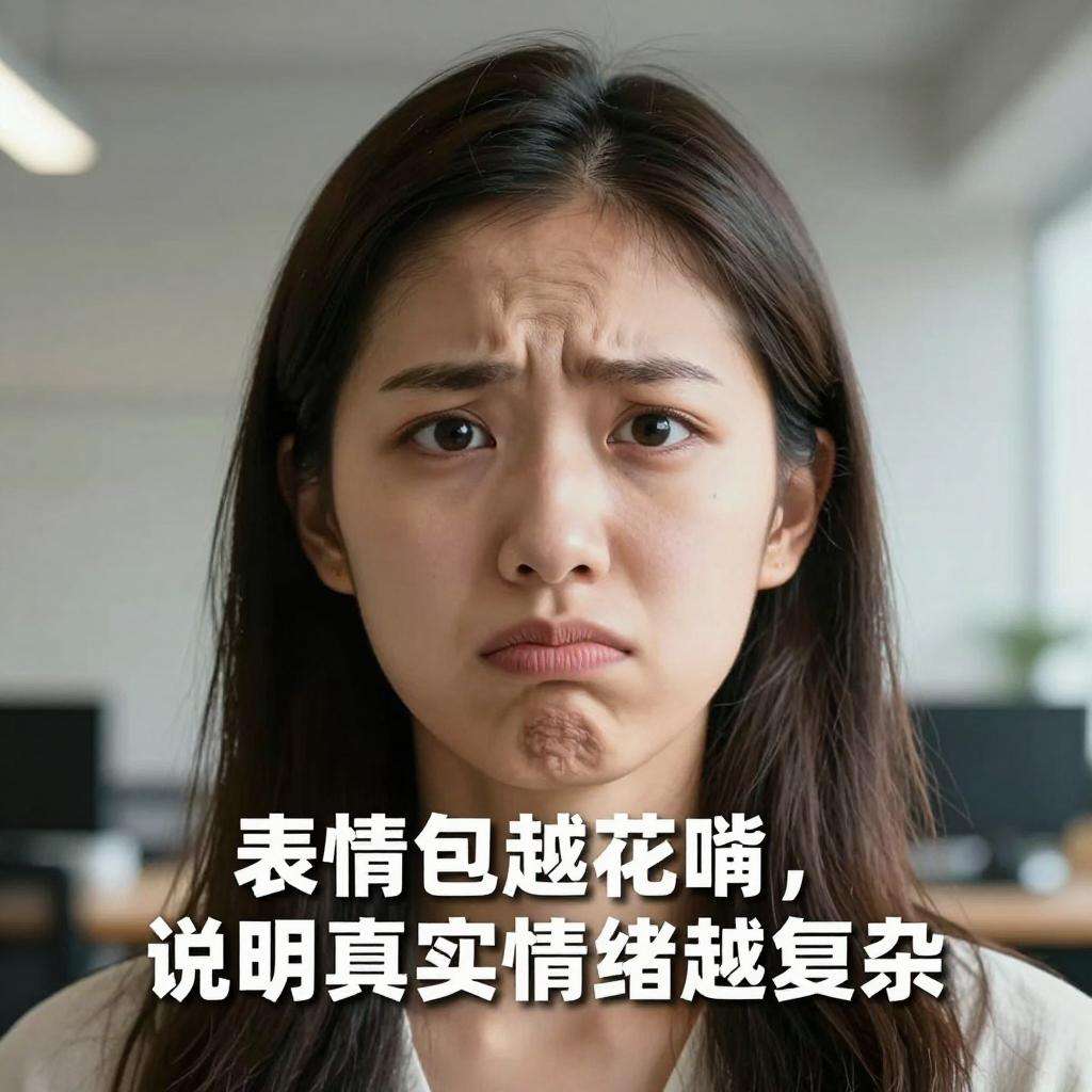 表情包回得越花哨说明真实情绪越复杂第三张图