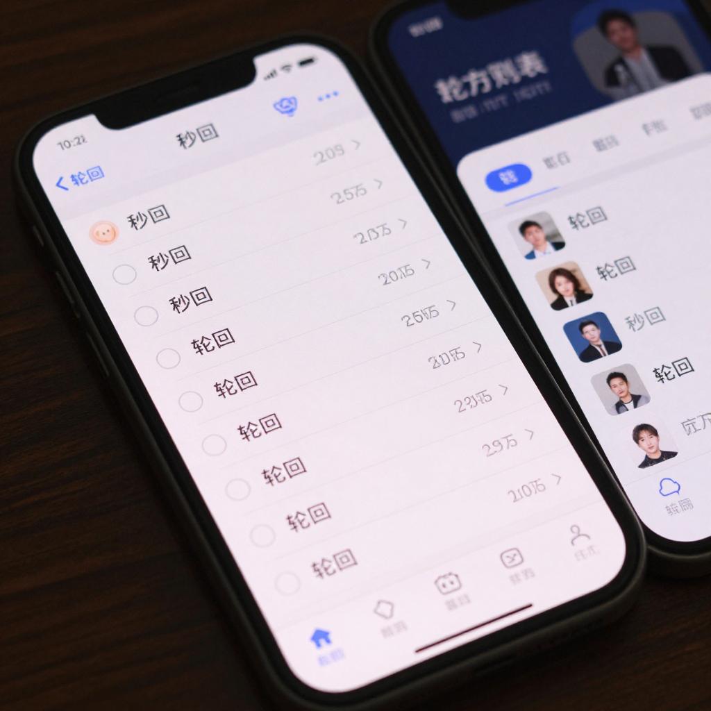 秒回和轮回交替出现说明你在对方列表里排位靠后第三张图