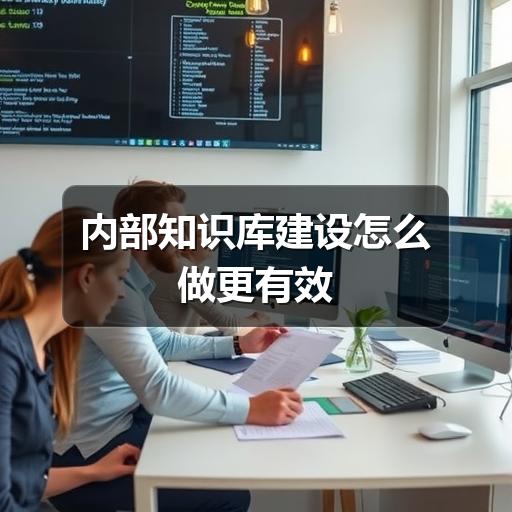 内部知识库建设怎么做更有效