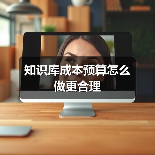知识库成本预算怎么做更合理