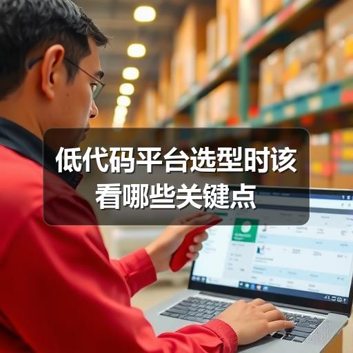 低代码平台选型时该看哪些关键点
