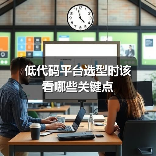 低代码平台选型时该看哪些关键点