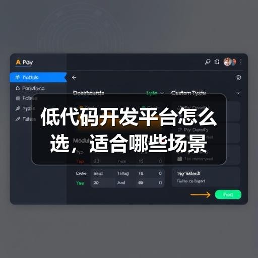 低代码开发平台怎么选，适合哪些场景