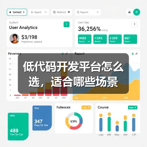 低代码开发平台怎么选，适合哪些场景