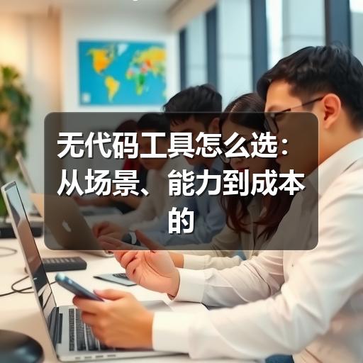 无代码工具怎么选：从场景、能力到成本的实用对比指南