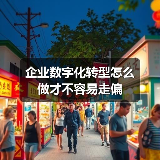 企业数字化转型怎么做才不容易走偏