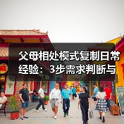 父母相处模式复制日常经验:3步需求判断与使用维护指南(图4) 父母相处模式复制日常经验:3步需求判断与使用维护指南(图4)
