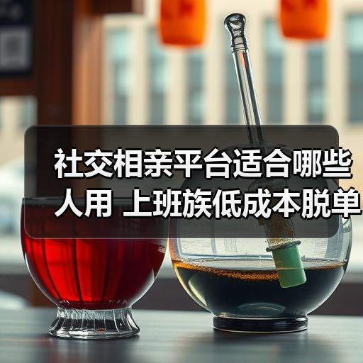 社交相亲平台适合哪些人用 上班族低成本脱单场景分析
