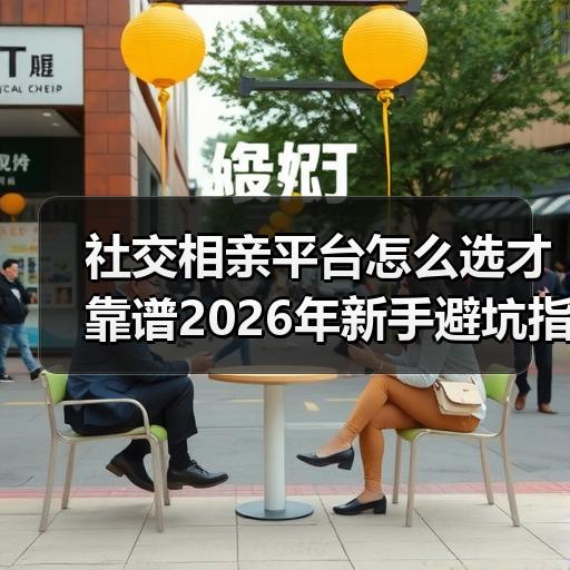 社交相亲平台怎么选才靠谱2026年新手避坑指南