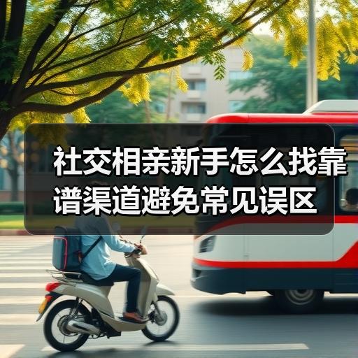 社交相亲新手怎么找靠谱渠道避免常见误区