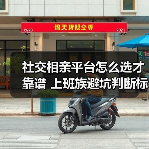 社交相亲平台怎么选才靠谱 上班族避坑判断标准参考